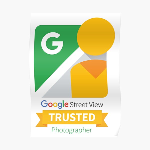 Google Street View Trusted Photographer Icon Poster