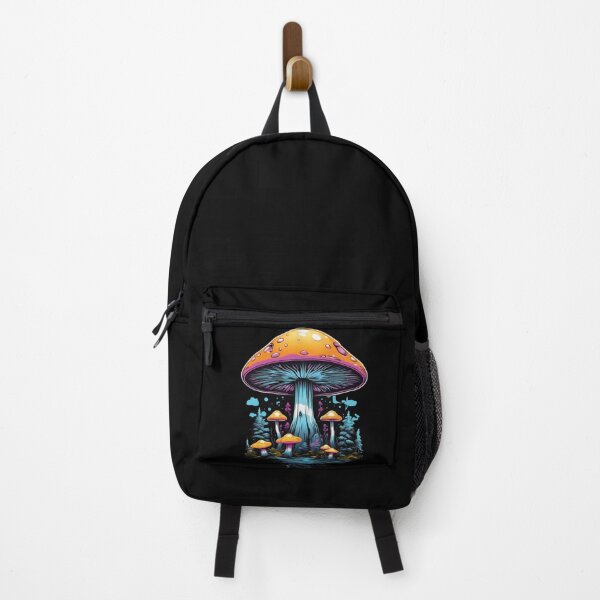 Item preview, Vibrant Colors Forest Mushrooms Music Festival Art designed and sold by LuminOrb.
