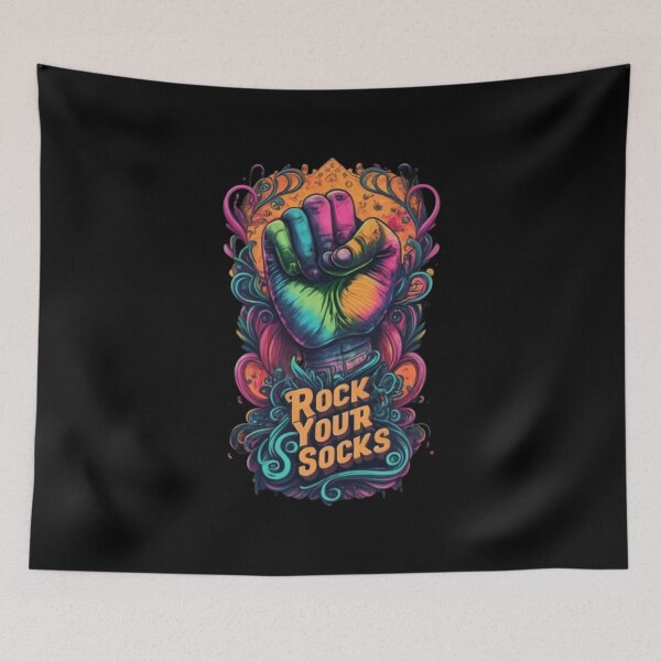 Item preview, World Down Syndrome Day T Shirt Rock Your Socks Awareness designed and sold by BlueGoldArt.