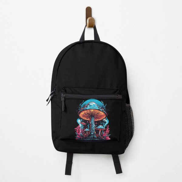 Item preview, Vibrant colors music festival forest mushrooms designed and sold by LuminOrb.