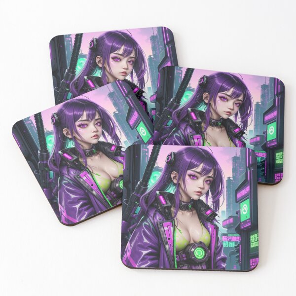 Item preview, Cyberpunk Anime Girl 8 designed and sold by Cyberpunk Neo.
