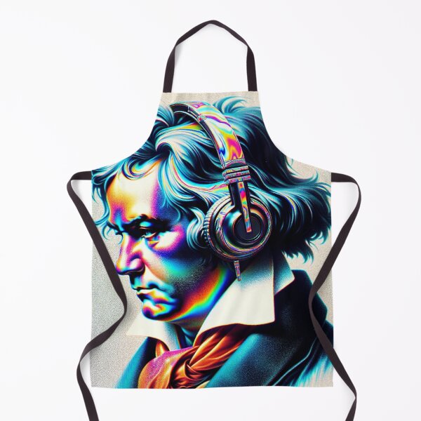 Item preview, Beethoven with Headphones designed and sold by zzz888.