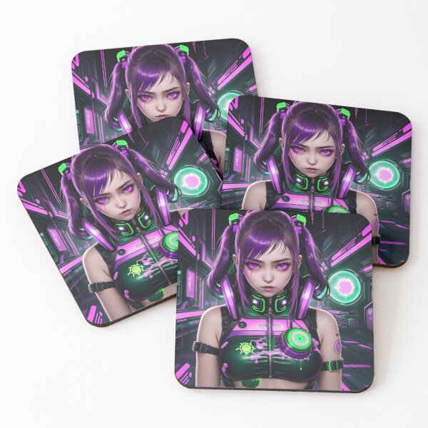 Item preview, Cyberpunk Anime Girl 10 designed and sold by Cyberpunk Neo.