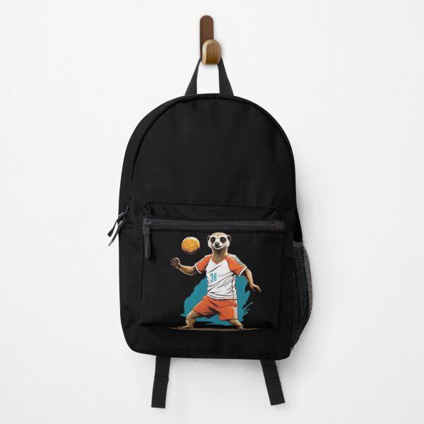 Item preview, Meerkat handball player streetwear style designed and sold by LuminOrb.
