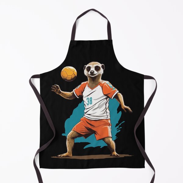 Item preview, Meerkat handball player streetwear style designed and sold by LuminOrb.