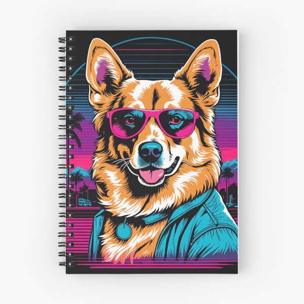 Item preview, Dog with glasses the canine protagonist who turns everyday life into a style spectacle, with each step being a scene from a fashion film designed and sold by Pulsant  Paintings.