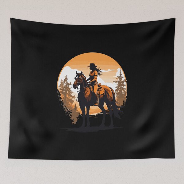 Item preview, Aesthetic Horses Iconic Rider Design designed and sold by LuminOrb.
