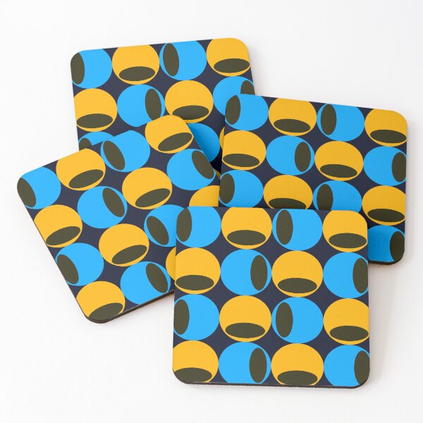 Item preview, retro 1970's style abstract geometric pattern designed and sold by pauloneill-art.