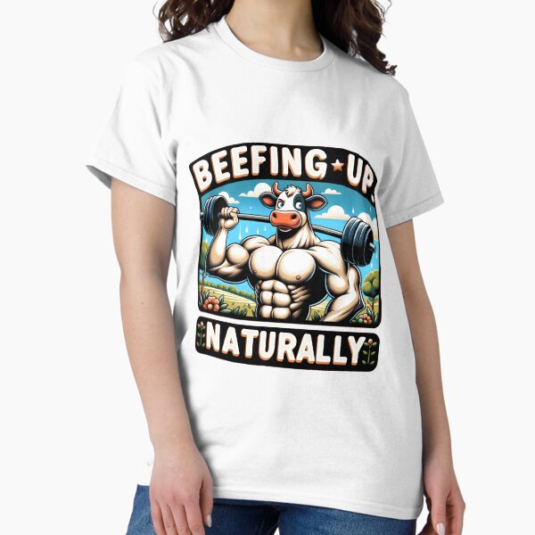 Muscular Cow Classic T-Shirt