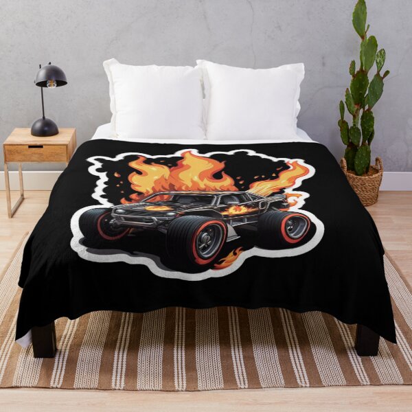 Item preview, Sports car on fire designed and sold by MPDesign84.