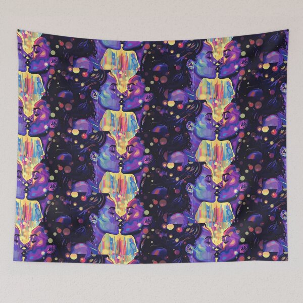 Item preview, Lesbian Kiss - WLW, Sapphic designed and sold by LP.