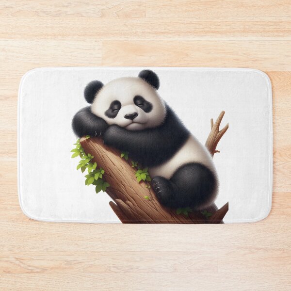 Item preview, Panda sleeping on tree designed and sold by MzulhilmiZam.