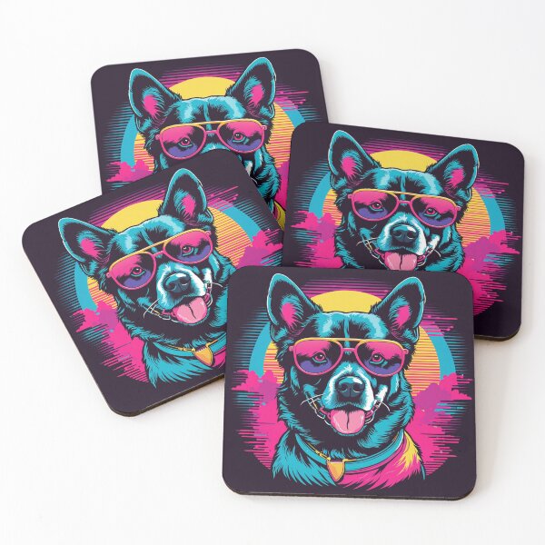 Item preview, Canine glasses the versatile accessory that elevates your furry friend's look for any occasion, whether it's a casual stroll or an elegant party designed and sold by Pulsant  Paintings.