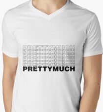 PRETTYMUCH Men's V-Neck T-Shirt