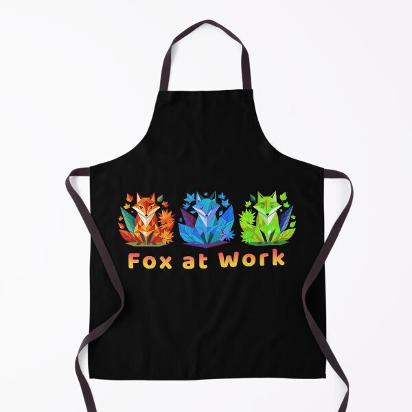 Item preview, The eye-catching vector fox design and "Fox At Work" slogan let you show off the fun and humorous side of your work life. designed and sold by fotoryum.