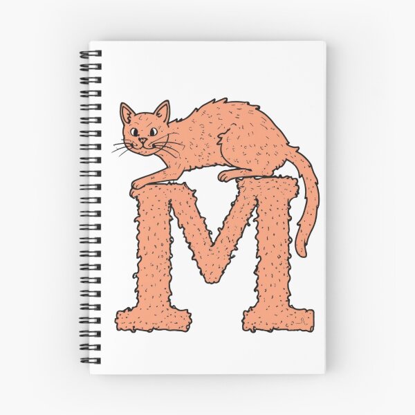 Item preview, cat on letter  M designed and sold by jkrphoto.