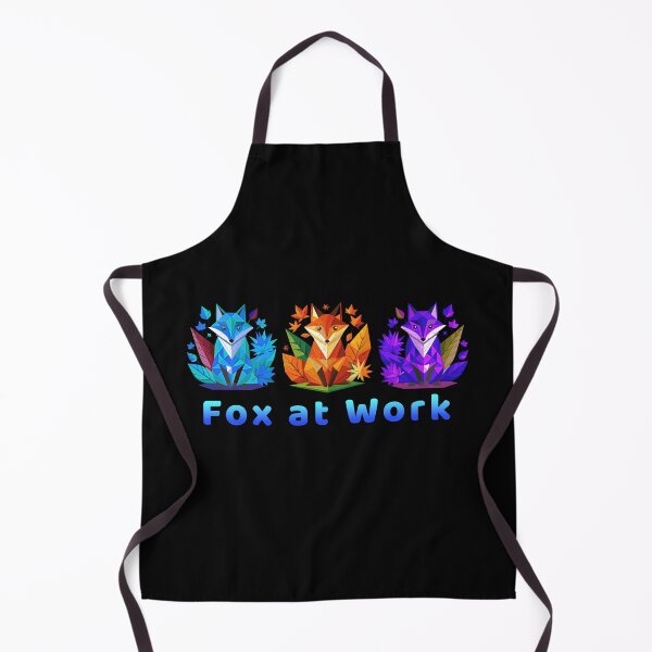 Item preview, The eye-catching vector fox design and "Fox At Work" slogan let you show off the fun and humorous side of your work life. designed and sold by fotoryum.