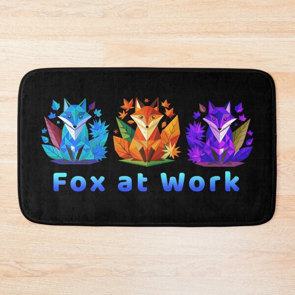 Item preview, The eye-catching vector fox design and "Fox At Work" slogan let you show off the fun and humorous side of your work life. designed and sold by fotoryum.