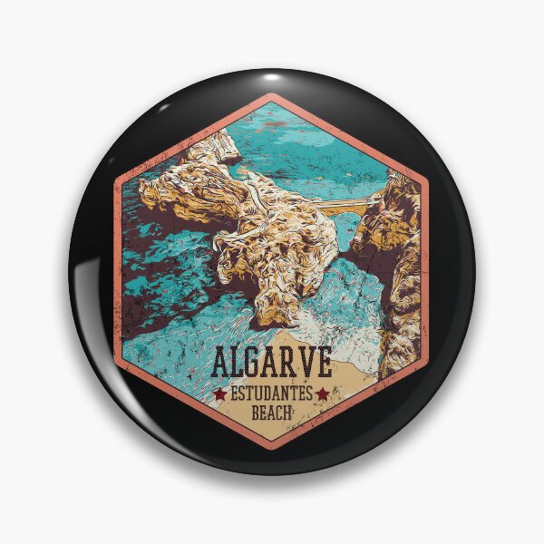 Item preview, Algarve Tranquility: Estudantes Beach Serenity designed and sold by Lemomo-artworks.