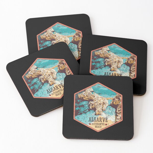 Item preview, Algarve Tranquility: Estudantes Beach Serenity designed and sold by Lemomo-artworks.