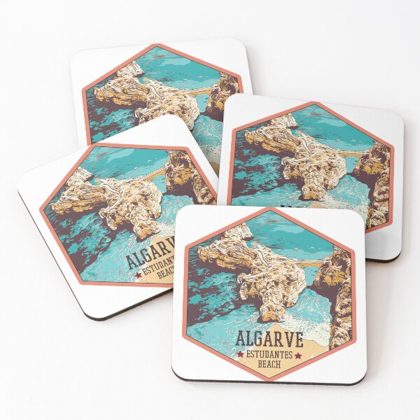 Item preview, Algarve Tranquility: Estudantes Beach Serenity designed and sold by Lemomo-artworks.