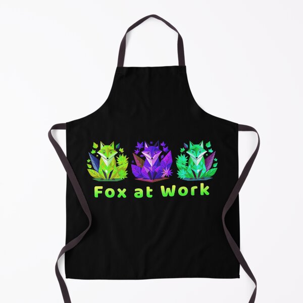 Item preview, The eye-catching vector fox design and "Fox At Work" slogan let you show off the fun and humorous side of your work life. designed and sold by fotoryum.
