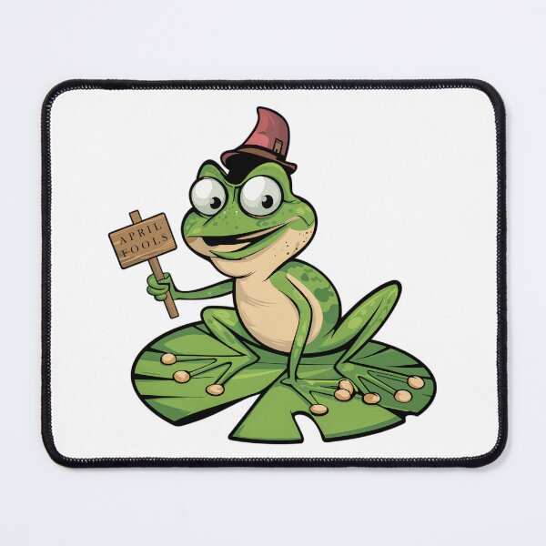 Item preview, Cheeky Chapeau Frog - Master of April Fool's Mischief designed and sold by FebricFusion.