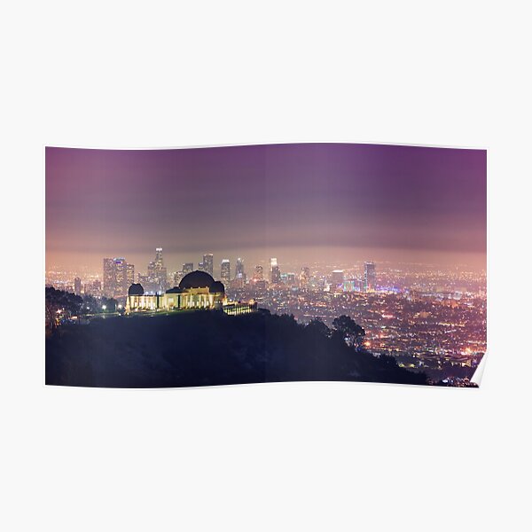 Los Angeles Cityscape Poster