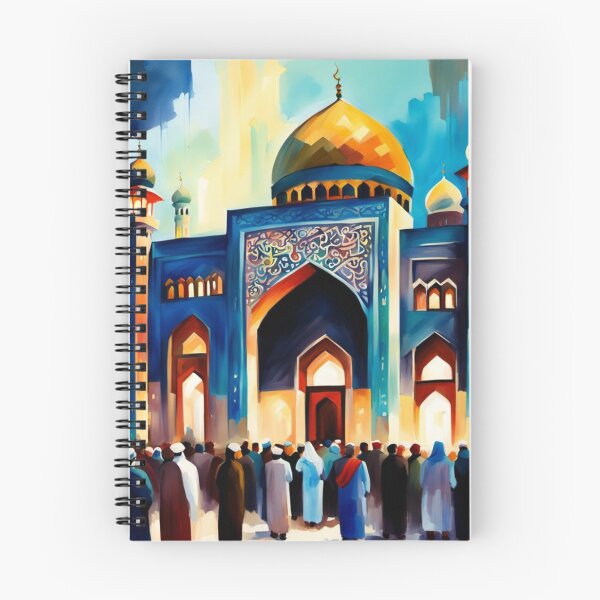 Item preview, Gathering at the Majestic Mosque designed and sold by Soujji-Designs.