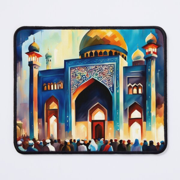 Item preview, Gathering at the Majestic Mosque designed and sold by Soujji-Designs.