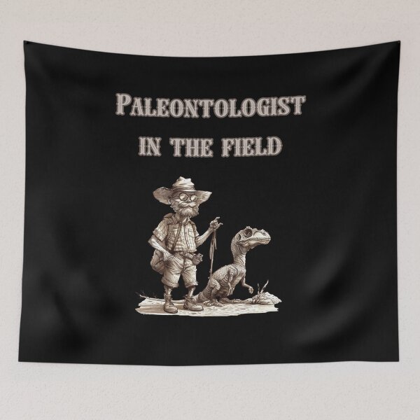 Item preview, Paleontologist In The Field designed and sold by mirciashop.