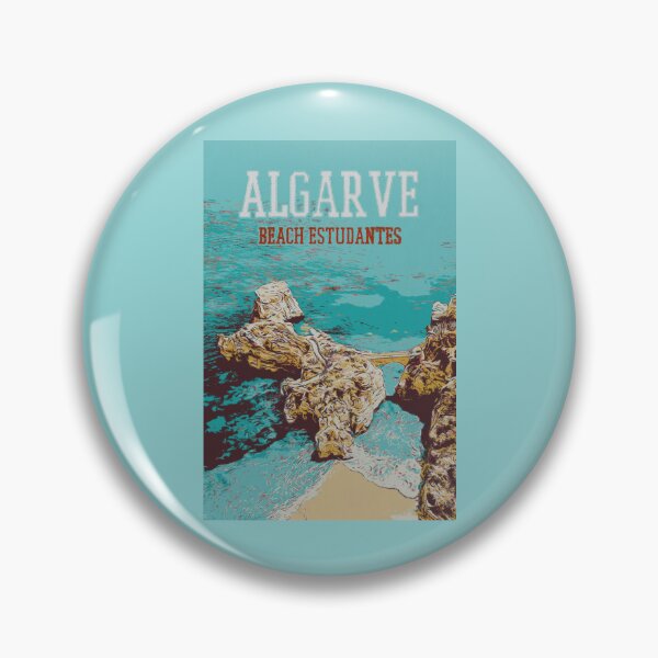 Item preview, Algarve Tranquility: Estudantes Beach Serenity designed and sold by Lemomo-artworks.