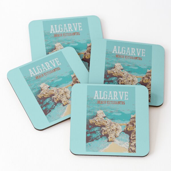 Item preview, Algarve Tranquility: Estudantes Beach Serenity designed and sold by Lemomo-artworks.