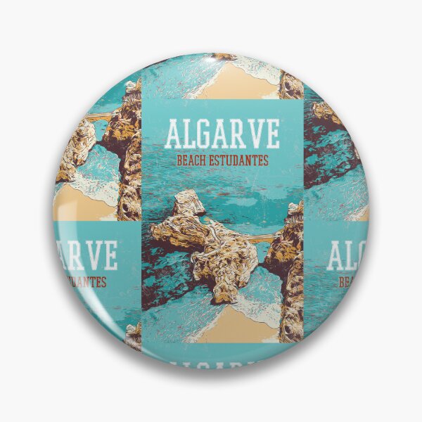 Item preview, Algarve Tranquility: Estudantes Beach Serenity designed and sold by Lemomo-artworks.