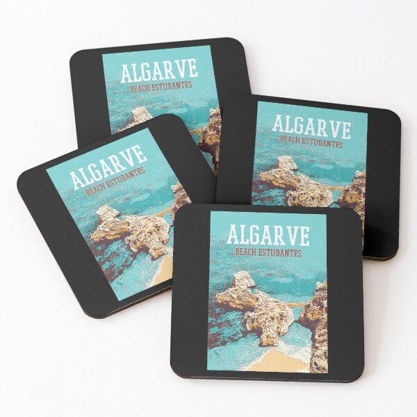 Item preview, Algarve Tranquility: Estudantes Beach Serenity designed and sold by Lemomo-artworks.