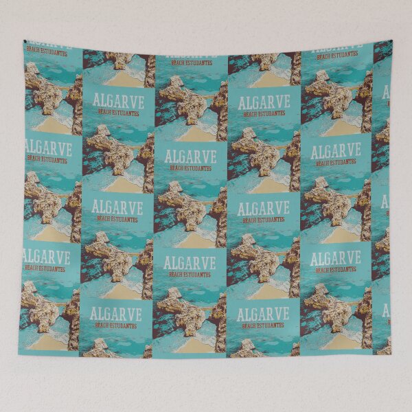 Item preview, Algarve Tranquility: Estudantes Beach Serenity designed and sold by Lemomo-artworks.