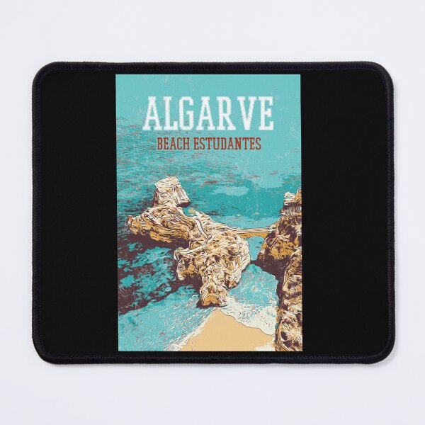 Item preview, Algarve Tranquility: Estudantes Beach Serenity designed and sold by Lemomo-artworks.