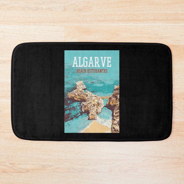 Item preview, Algarve Tranquility: Estudantes Beach Serenity designed and sold by Lemomo-artworks.