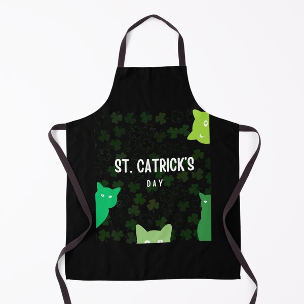Item preview, St Patricks Catricks Day Cats Saint Pattys designed and sold by BlueGoldArt.