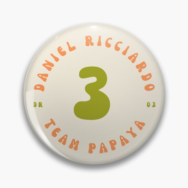 Item preview, Daniel Ricciardo F1 Mclaren Sticker 2024 Version / DR3 Version Two designed and sold by djarinlvrr.