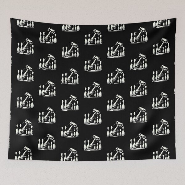 Item preview, Hammer Bowling Print-Ready Image for Products designed and sold by Gatsbird Design.