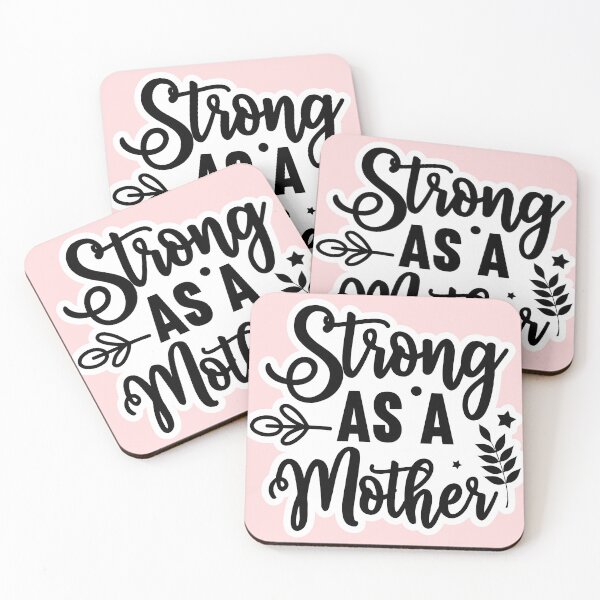 Item preview, Strong As A Mother designed and sold by Pawfectly Cute.