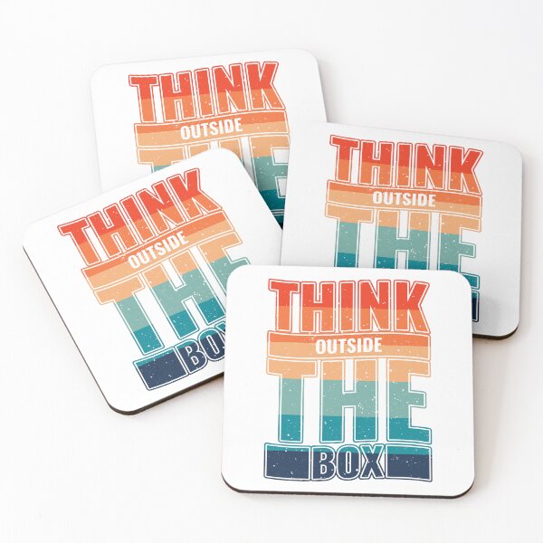 Item preview, Think outside the box designed and sold by ShopMaxiDesigns.