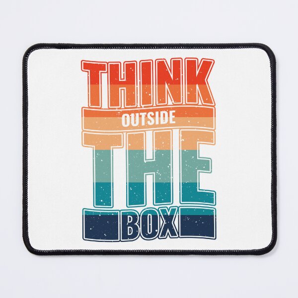 Item preview, Think outside the box designed and sold by ShopMaxiDesigns.