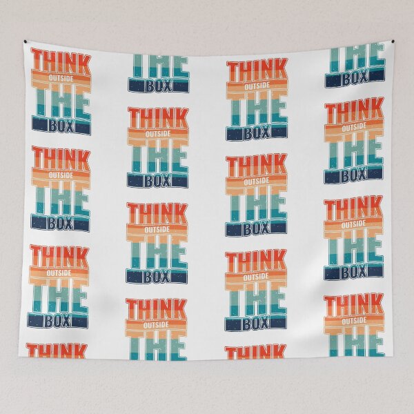 Item preview, Think outside the box designed and sold by ShopMaxiDesigns.