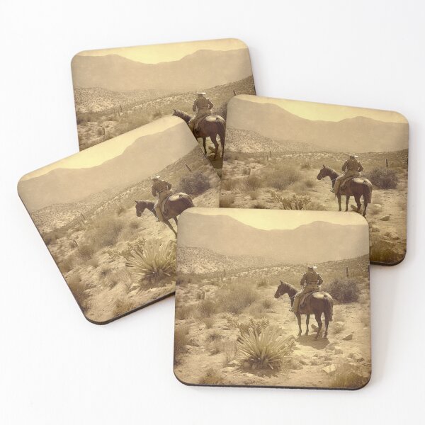 Artikelvorschau, Cowboy Pillow Western Cushion Wild West Pillow entworfen und verkauft von ArtHouseNiklas.