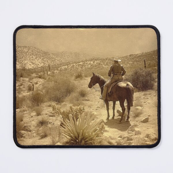 Artikelvorschau, Cowboy Pillow Western Cushion Wild West Pillow entworfen und verkauft von ArtHouseNiklas.