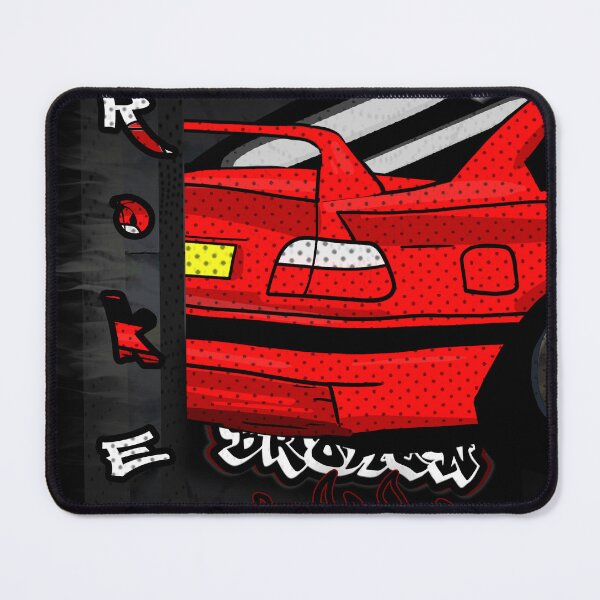 Item preview, Red Broken Drift Car designed and sold by MonkiFlipp.