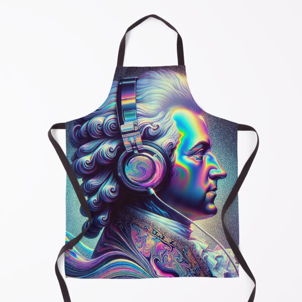 Item preview, Mozart with Headphones designed and sold by zzz888.