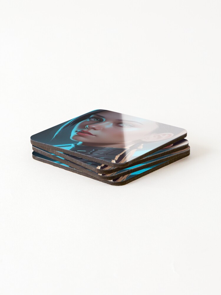 Thumbnail 4 of 5, Coasters (Set of 4), Celestial Reverie designed and sold by papi1998.